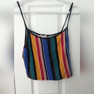 Adrene crop top size large but first more like a medium